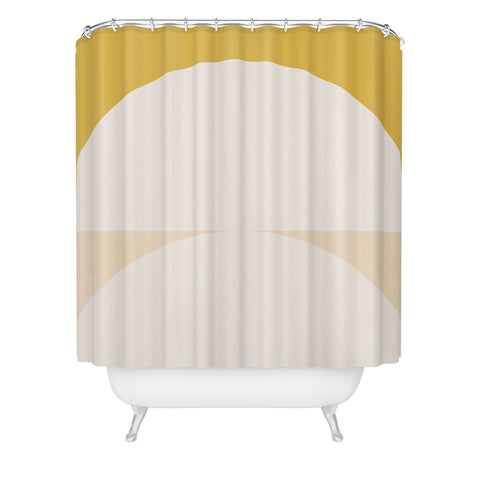 The Old Art Studio Abstract Geometric 01 Shower Curtain