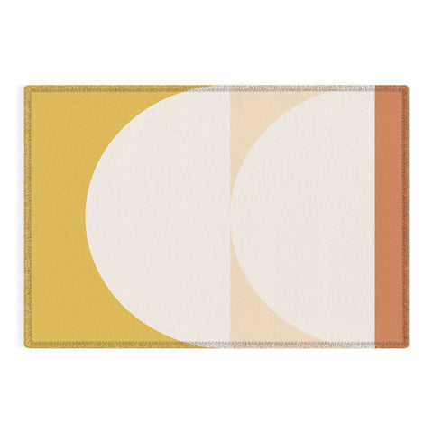The Old Art Studio Abstract Geometric 01 Outdoor Rug