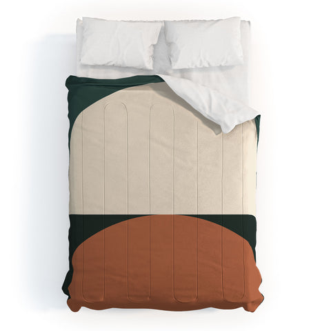 The Old Art Studio Abstract Geometric 01E Comforter