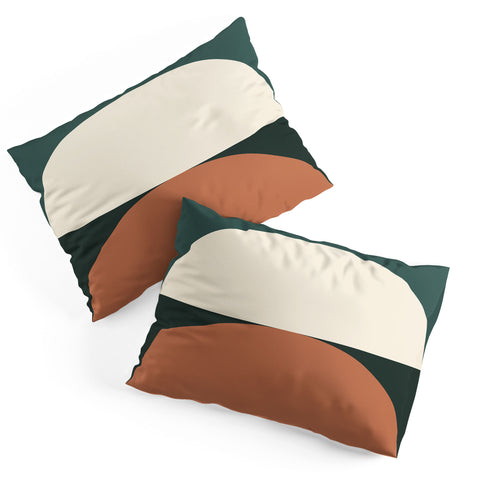 The Old Art Studio Abstract Geometric 01E Pillow Shams