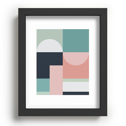 The Old Art Studio Abstract Geometric 06 Recessed Framing Rectangle