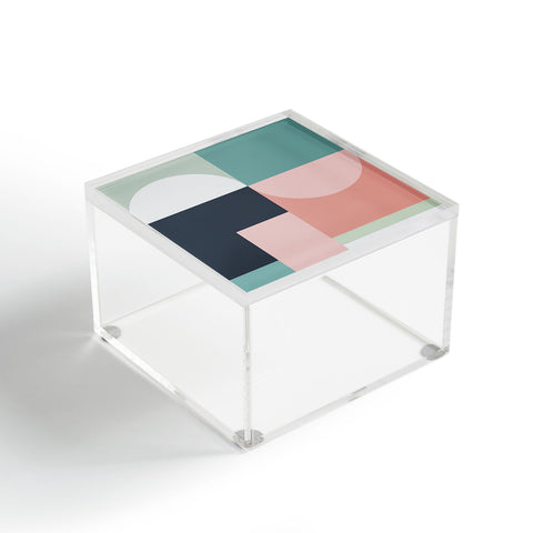 The Old Art Studio Abstract Geometric 06 Acrylic Box