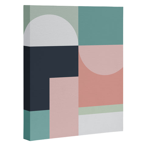 The Old Art Studio Abstract Geometric 06 Art Canvas