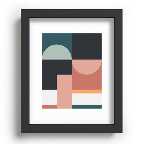 The Old Art Studio Abstract Geometric 07 Recessed Framing Rectangle