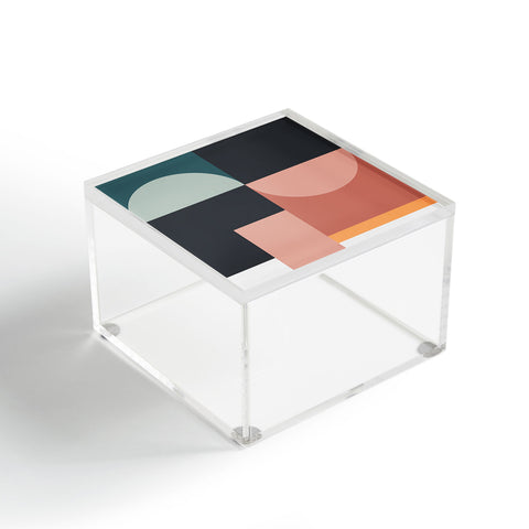 The Old Art Studio Abstract Geometric 07 Acrylic Box