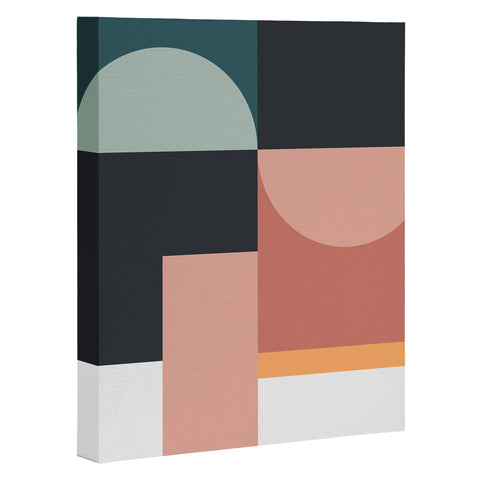 The Old Art Studio Abstract Geometric 07 Art Canvas