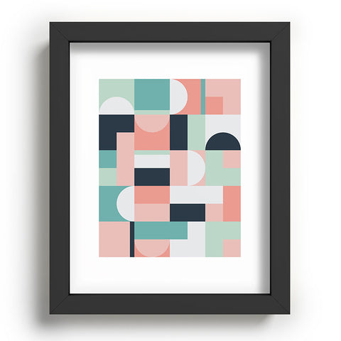 The Old Art Studio Abstract Geometric 08 Recessed Framing Rectangle