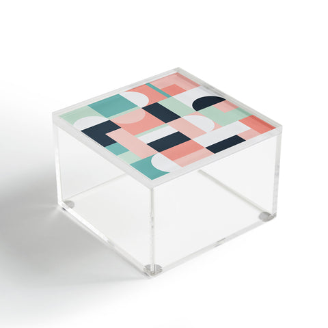 The Old Art Studio Abstract Geometric 08 Acrylic Box