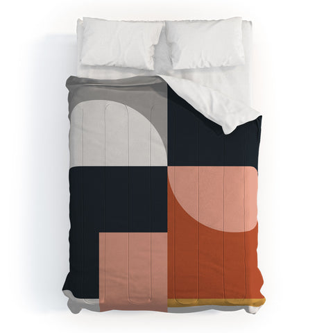 The Old Art Studio Abstract Geometric 09 Comforter