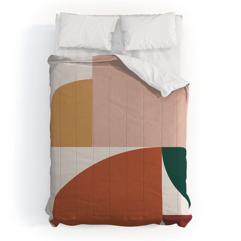 The Old Art Studio Abstract Geometric 10 Comforter