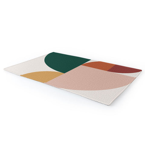 The Old Art Studio Abstract Geometric 11 Area Rug