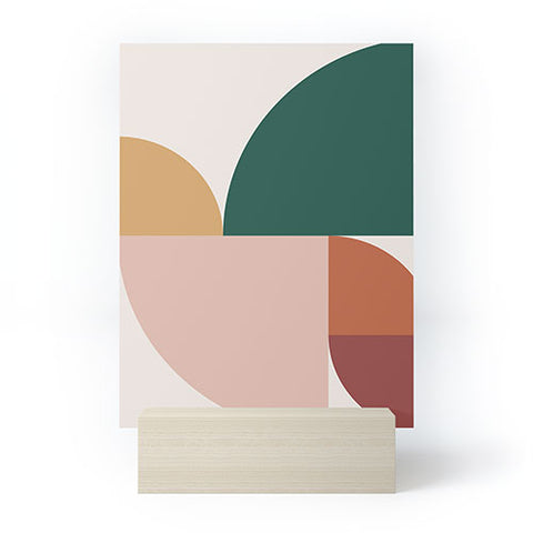 The Old Art Studio Abstract Geometric 11 Mini Art Print