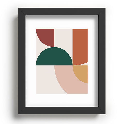 The Old Art Studio Abstract Geometric 12 Recessed Framing Rectangle
