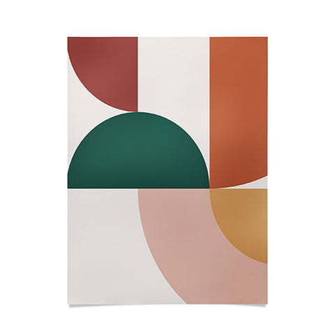 The Old Art Studio Abstract Geometric 12 Poster