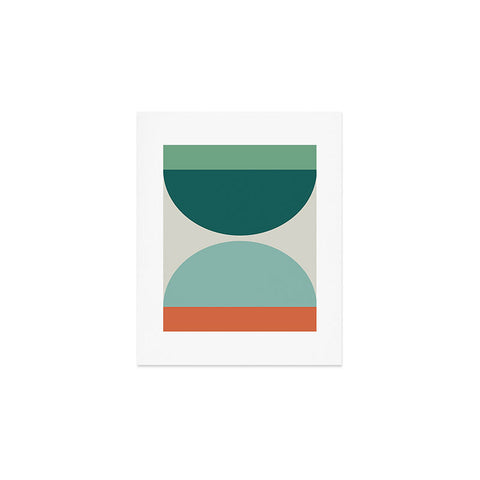 The Old Art Studio Abstract Geometric 20 Art Print