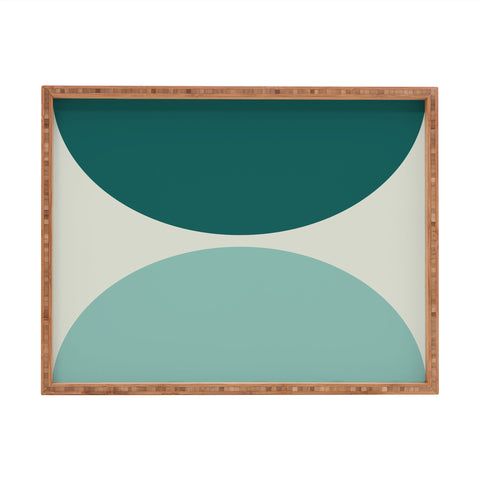 The Old Art Studio Abstract Geometric 20 Rectangular Tray