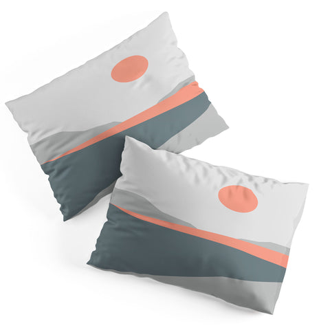 The Old Art Studio Abstract Landscape 01 Pillow Shams