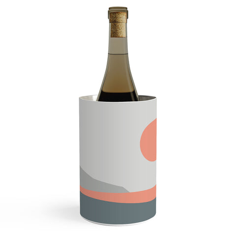 The Old Art Studio Abstract Landscape 01 Wine Chiller