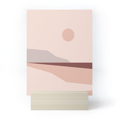 The Old Art Studio Abstract Landscape 02 Mini Art Print