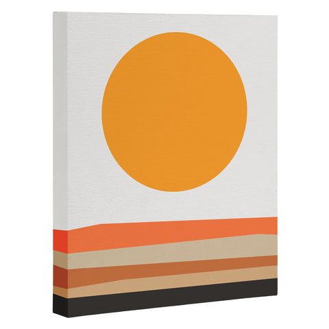 The Old Art Studio Abstract Landscape 10A Art Canvas