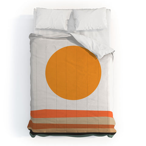 The Old Art Studio Abstract Landscape 10A Comforter