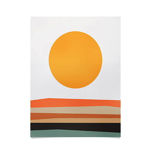 The Old Art Studio Abstract Landscape 10A Poster