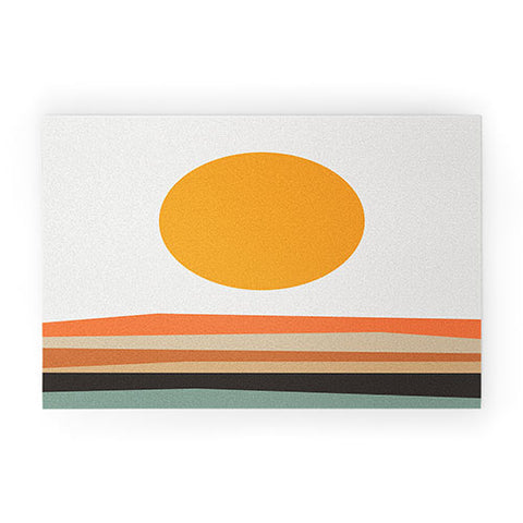 The Old Art Studio Abstract Landscape 10A Welcome Mat