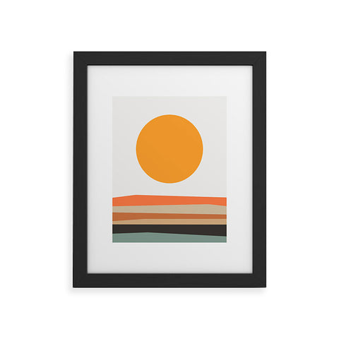 The Old Art Studio Abstract Landscape 10A Framed Art Print