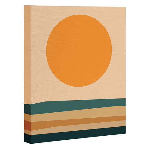 The Old Art Studio Abstract Landscape 10B Art Canvas