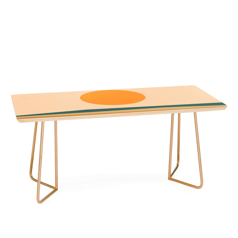 The Old Art Studio Abstract Landscape 10B Coffee Table