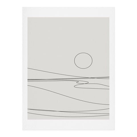 The Old Art Studio Abstract Landscape 15B Art Print