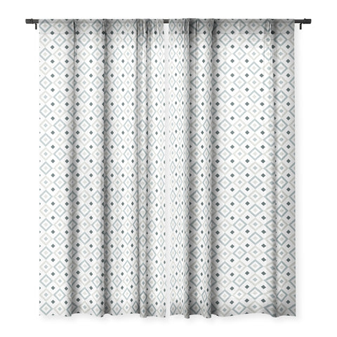 The Old Art Studio Bohemian Holiday 01A Sheer Window Curtain