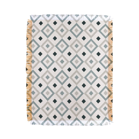 The Old Art Studio Bohemian Holiday 01A Throw Blanket