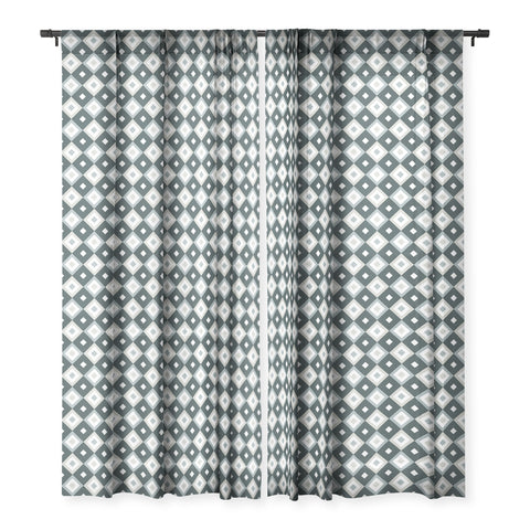 The Old Art Studio Bohemian Holiday 01B Sheer Window Curtain