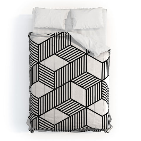 The Old Art Studio Cube 01 Comforter