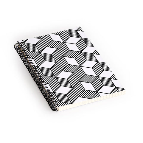 The Old Art Studio Cube 01 Spiral Notebook