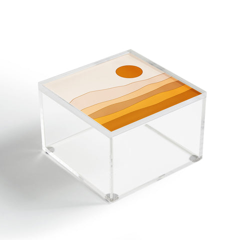 The Old Art Studio Desert Landscape Acrylic Box