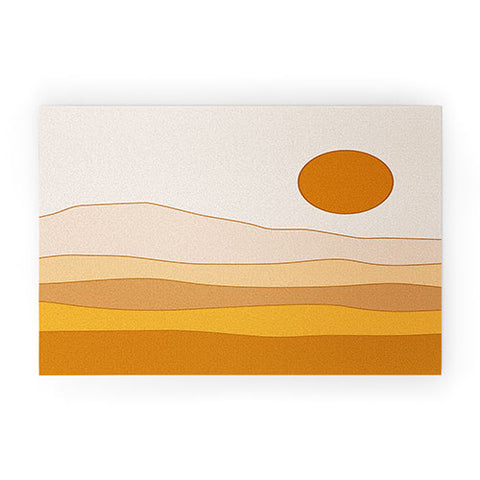 The Old Art Studio Desert Landscape Welcome Mat