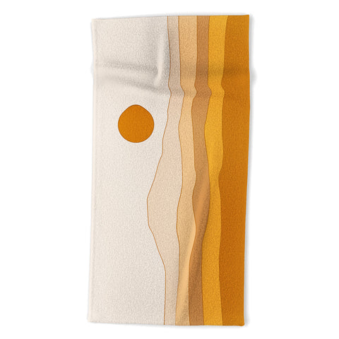 The Old Art Studio Desert Landscape Beach Towel