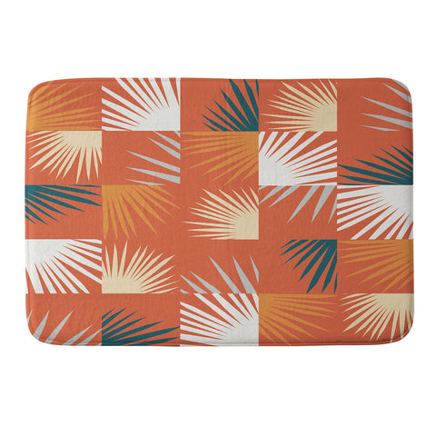 The Old Art Studio Desert Tropical 01 Memory Foam Bath Mat
