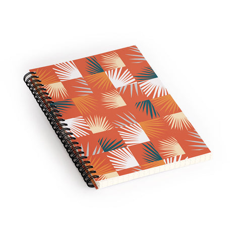 The Old Art Studio Desert Tropical 01 Spiral Notebook