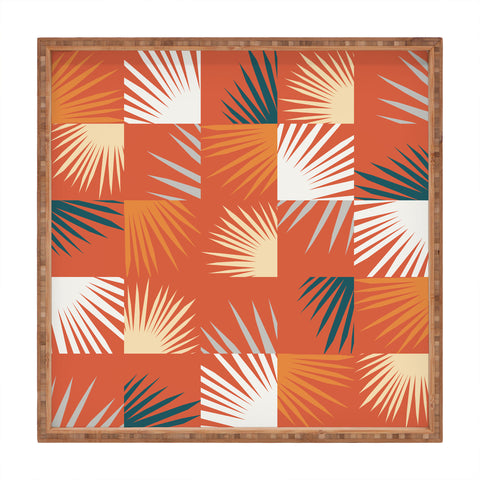 The Old Art Studio Desert Tropical 01 Square Tray