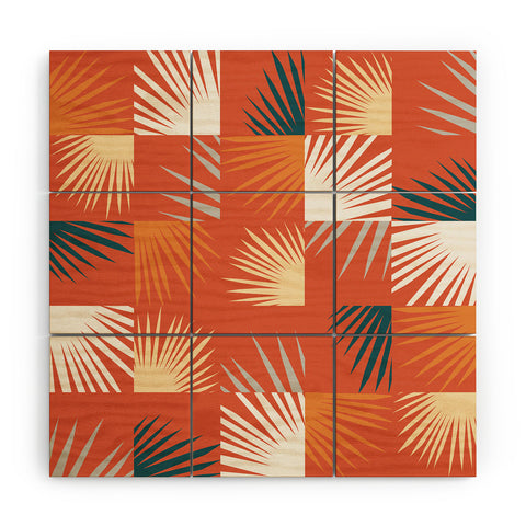 The Old Art Studio Desert Tropical 01 Wood Wall Mural
