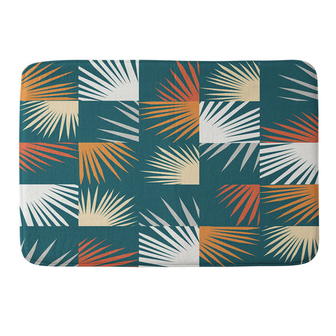 The Old Art Studio Desert Tropical 02 Memory Foam Bath Mat