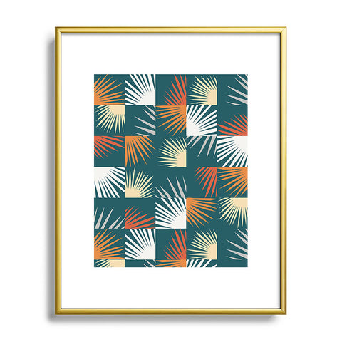 The Old Art Studio Desert Tropical 02 Metal Framed Art Print