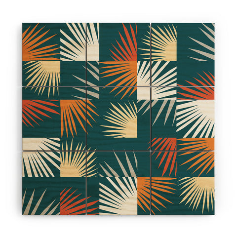 The Old Art Studio Desert Tropical 02 Wood Wall Mural