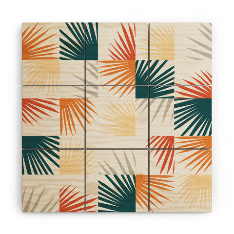 The Old Art Studio Desert Tropical 03 Wood Wall Mural