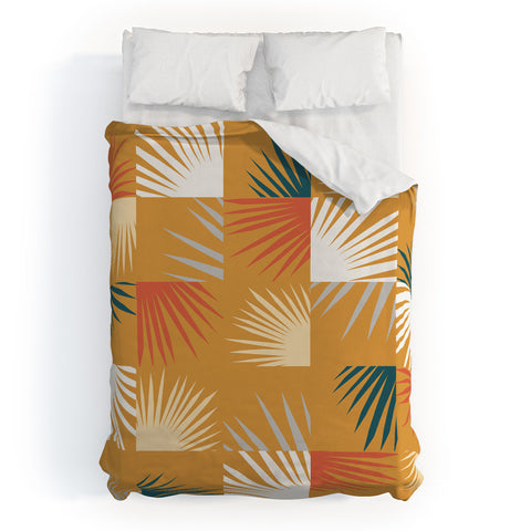 The Old Art Studio Desert Tropical 04 Duvet Cover