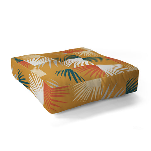 The Old Art Studio Desert Tropical 04 Floor Pillow Square