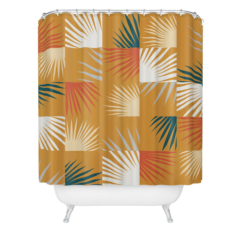The Old Art Studio Desert Tropical 04 Shower Curtain